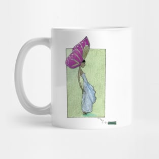 Butterfly woman Mug